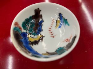 和食器 九谷 酒器　時代盃五客揃4
